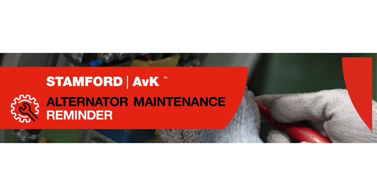 Introducing the Alternator Maintenance Reminder STAMFORD AvK